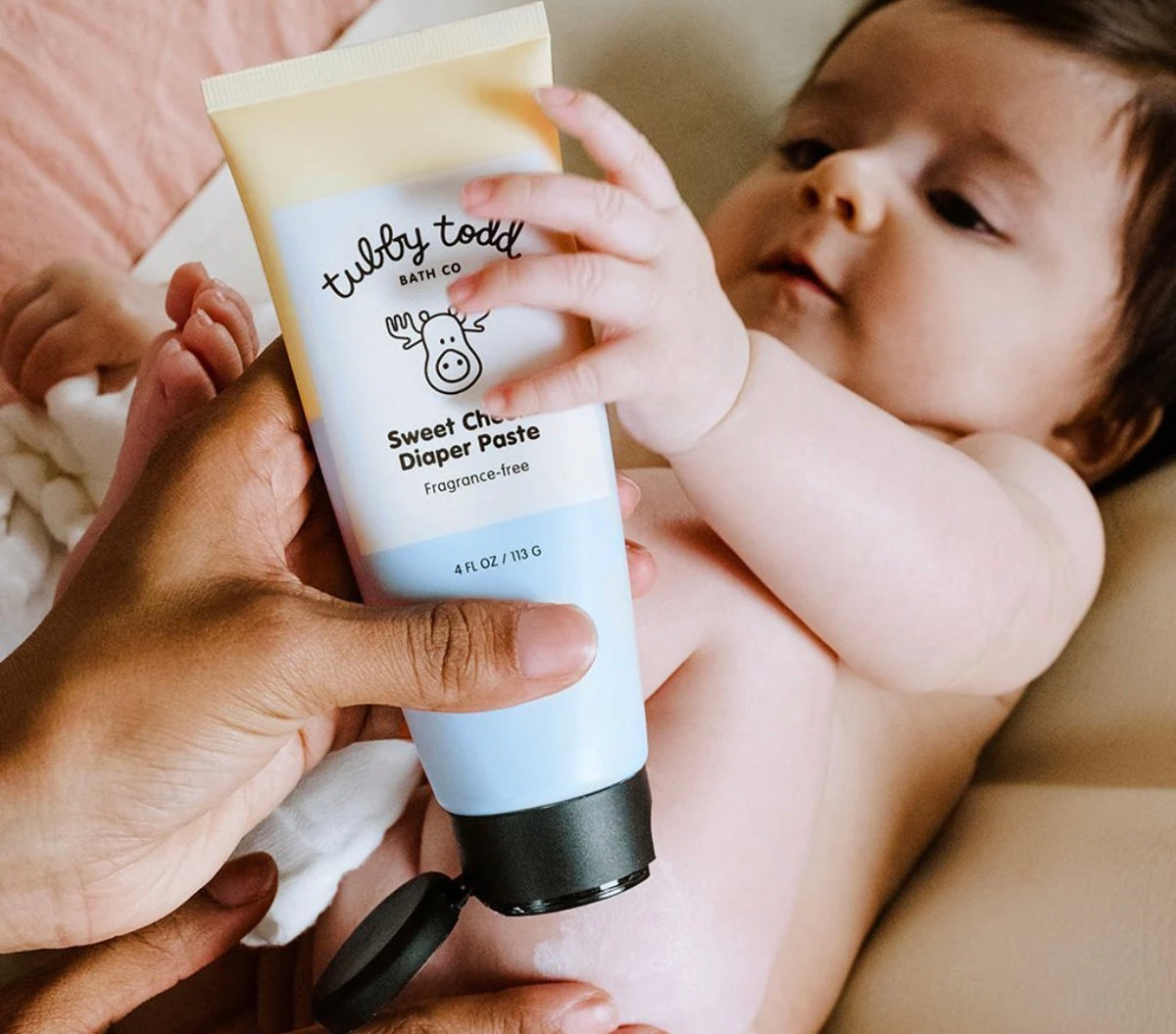 Tubby Todd Bath Co. - Sweet Cheeks Diaper Paste with Spatula