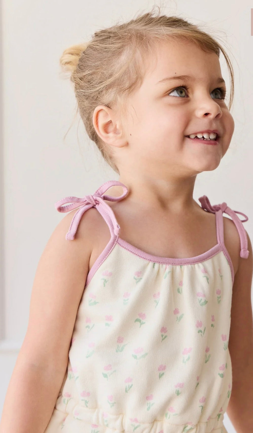 Jamie Kay - Organic Cotton Lilith Playsuit - Lila Pink