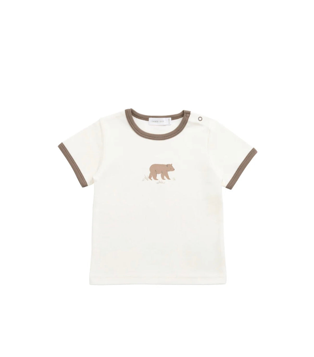 Jamie Kay - Pima Cotton Erik Tee - Buddy Bear Cloud