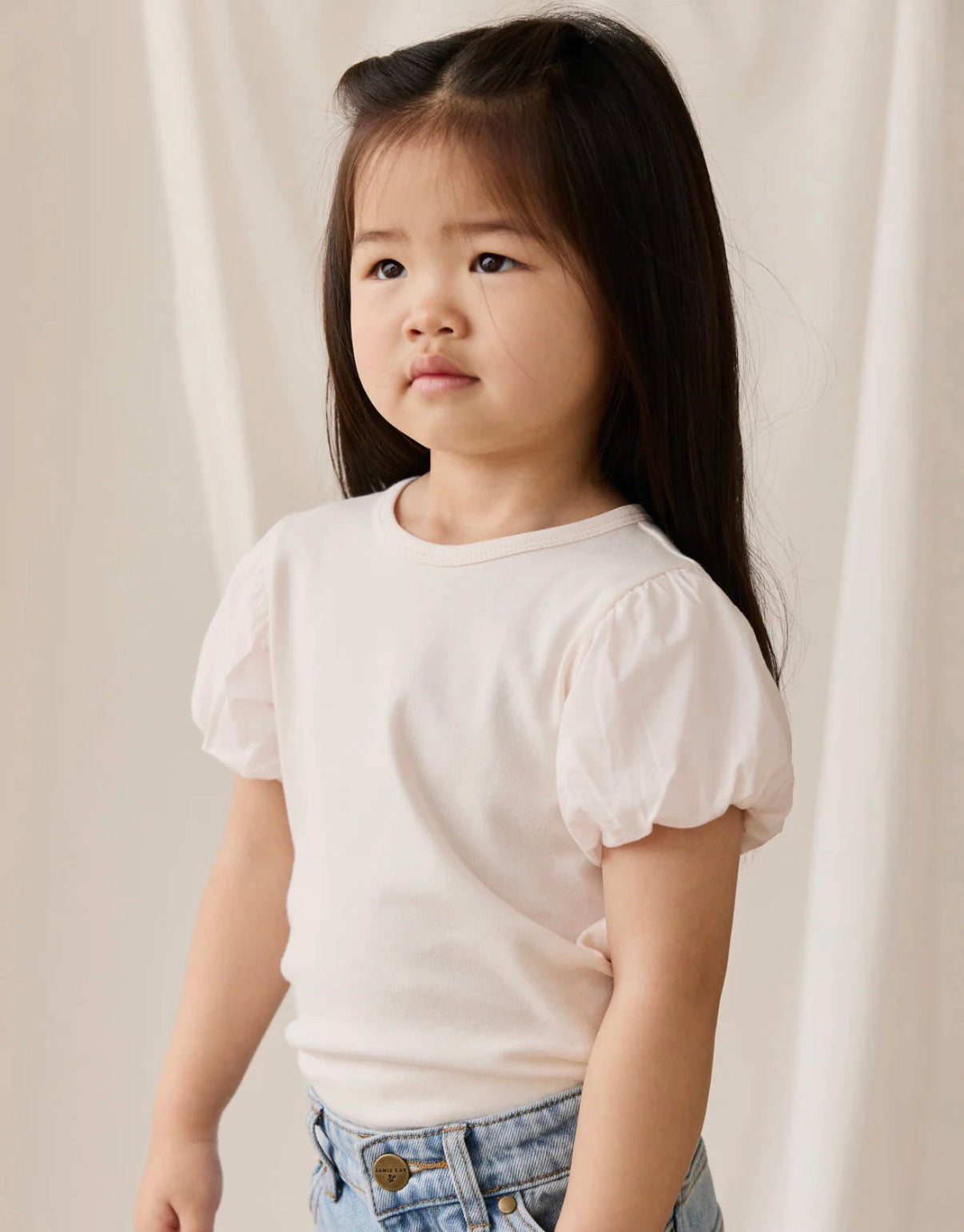 Jamie Kay - Pima Cotton Myla Top - Blushed Rose