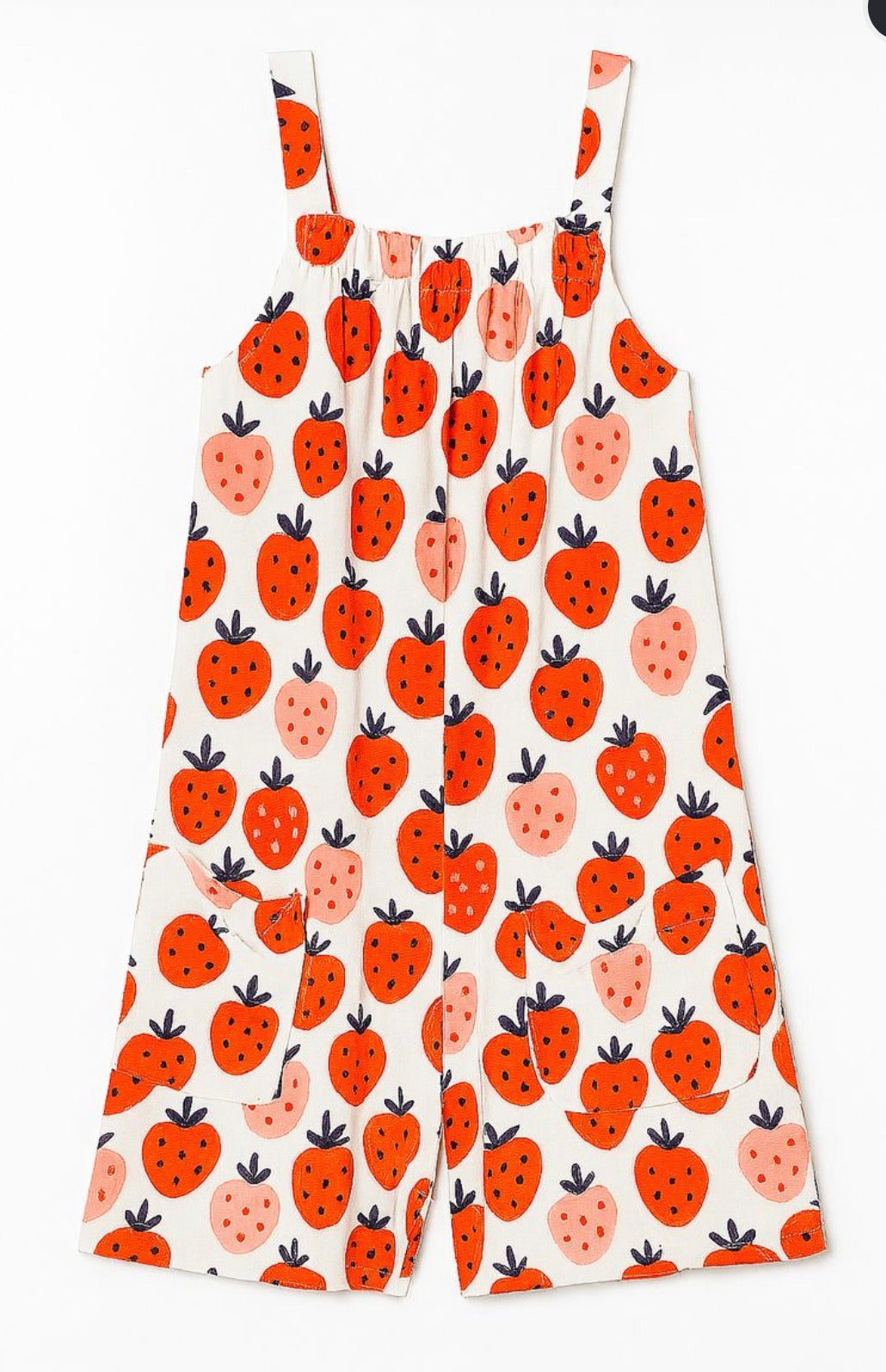 Vignette - Tallulah Romper - Strawberries