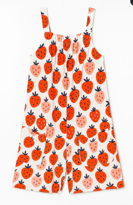 Vignette - Tallulah Romper - Strawberries