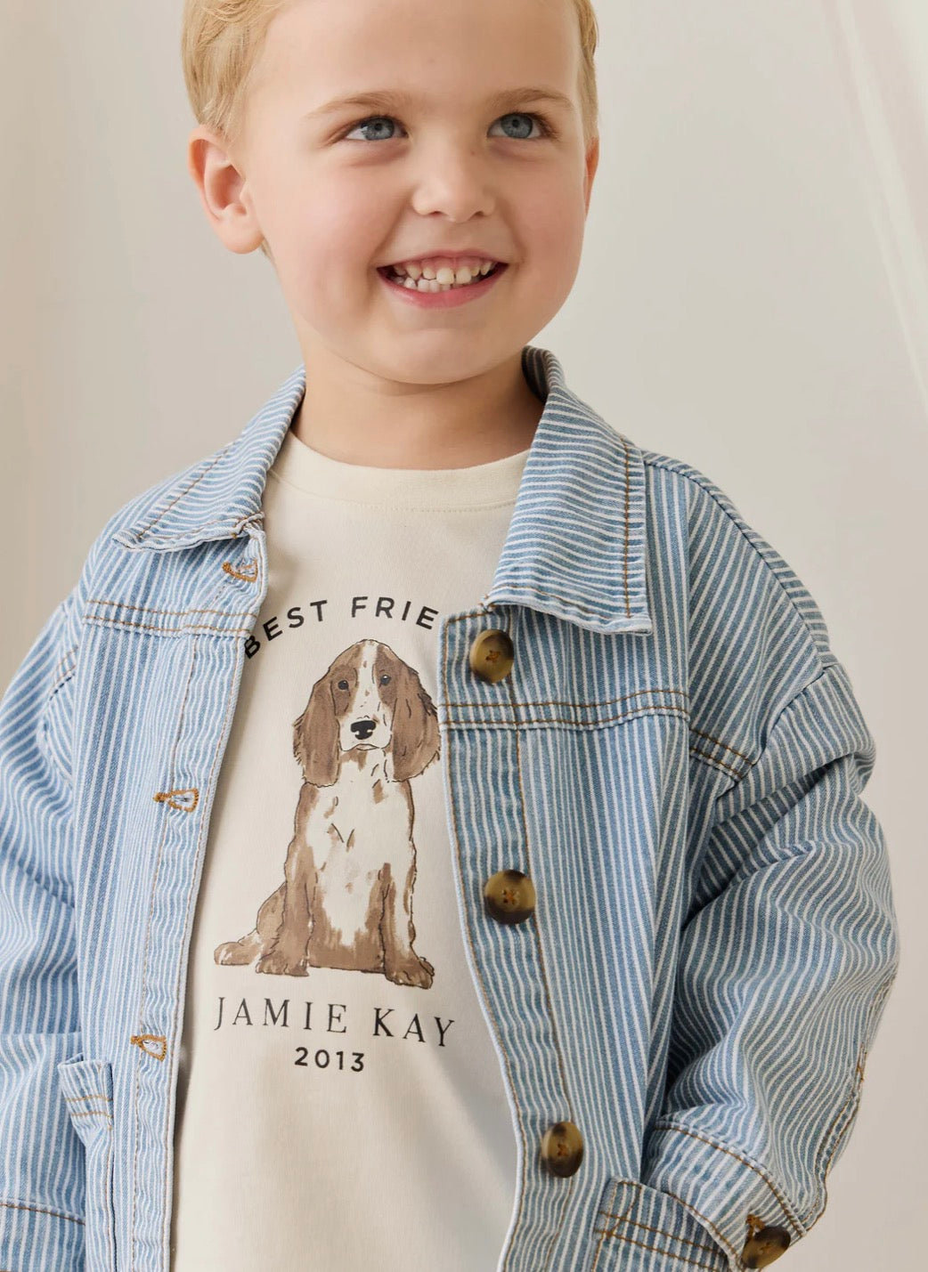 Jamie Kay - Axel Jacket - Holiday Striped