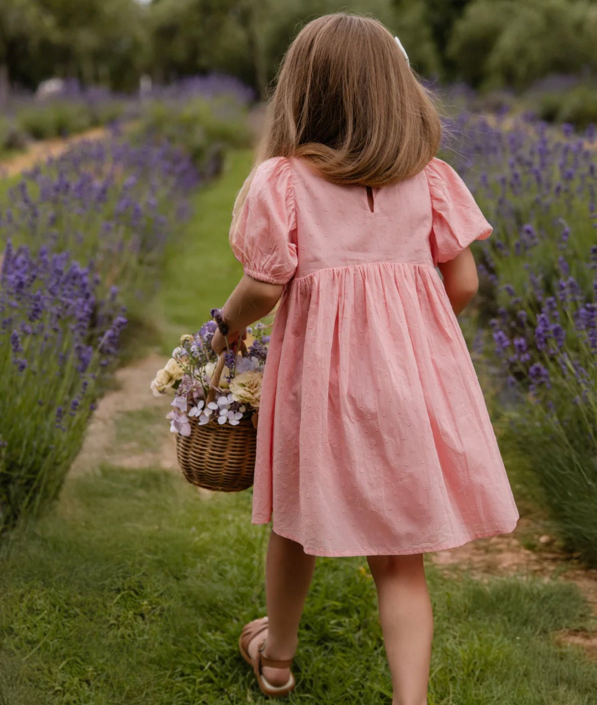 Jamie Kay - Organic Cotton Frannie Dress - Swiss Pink