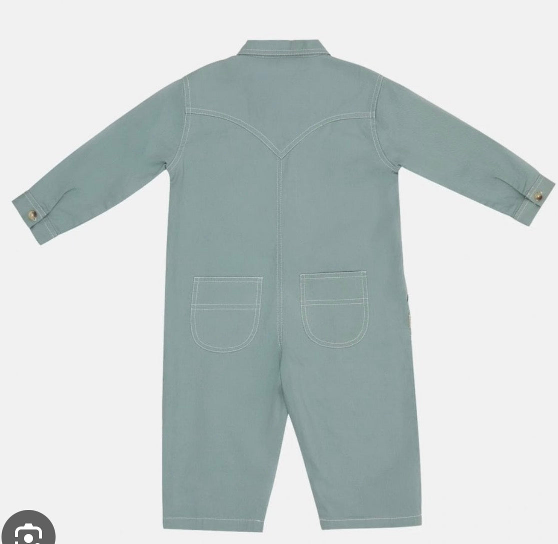 Claude & Co - Western Seagrass Overalls