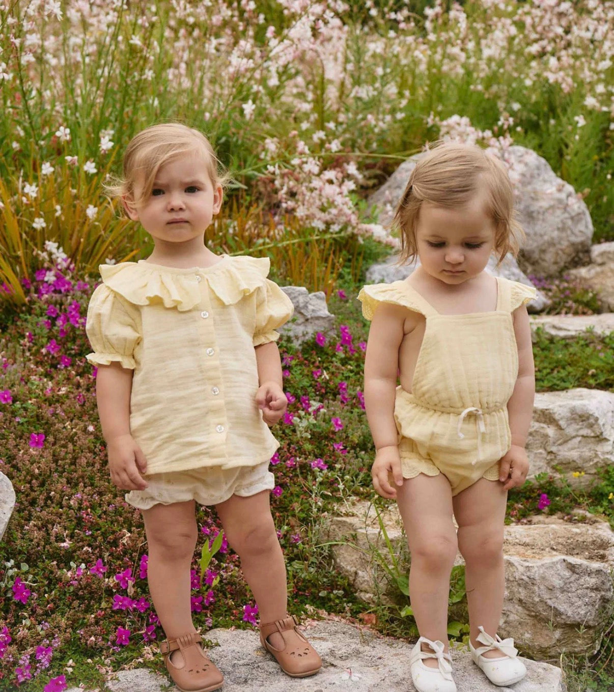 Jamie Kay - Organic Cotton Muslin Alora Top - Sunshine