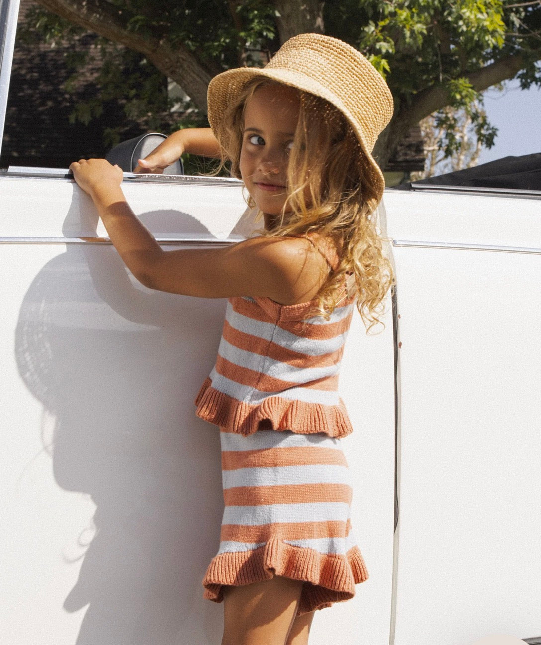 Rylee + Cru - Naomi Set Americana Stripe