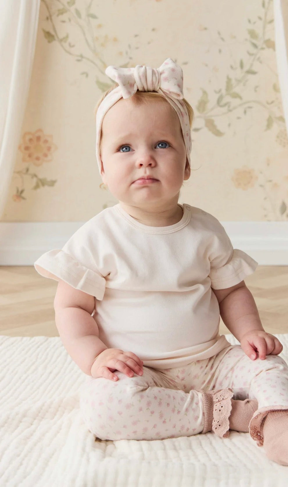 Jamie Kay - Pima Cotton Antoinette Top - Blushed Rose