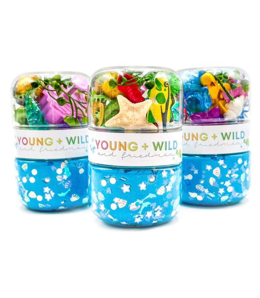 Young + Wild and Friedman - Grab & Go Dough Jar - Ocean