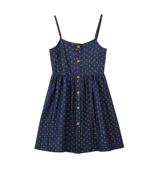Vignette - Brooklyn Dress - Navy Anchor