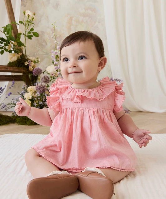 Jamie Kay - Organic Cotton Frannie Playsuit - Swiss Dot