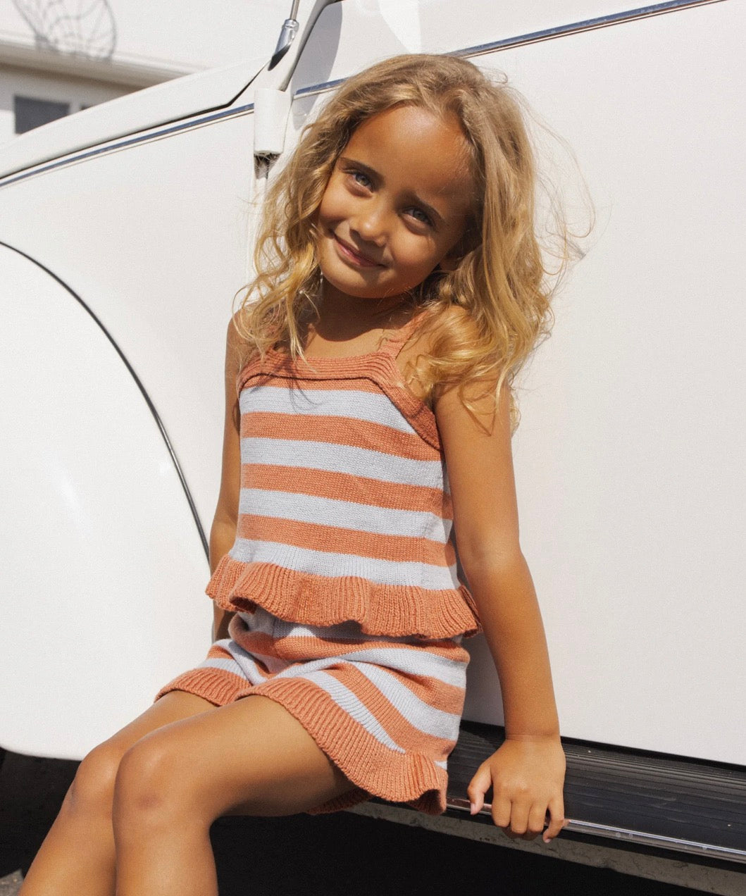 Rylee + Cru - Naomi Set Americana Stripe