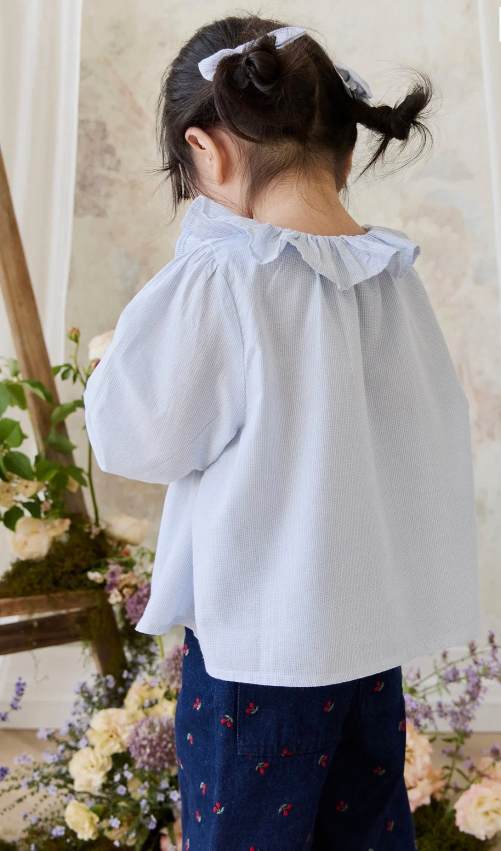 Jamie Kay - Organic Cotton Gaelle Top - Petite Check