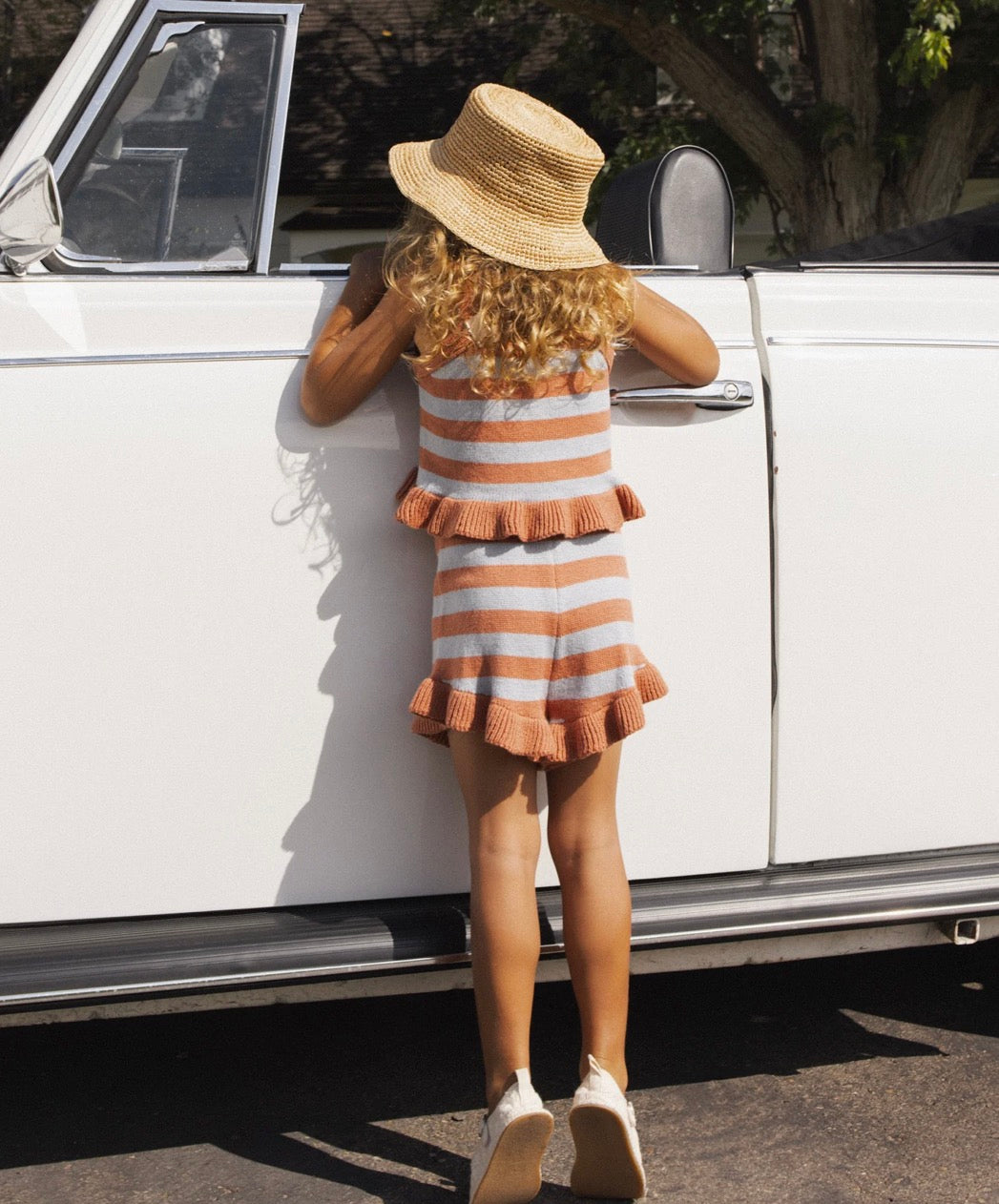 Rylee + Cru - Naomi Set Americana Stripe