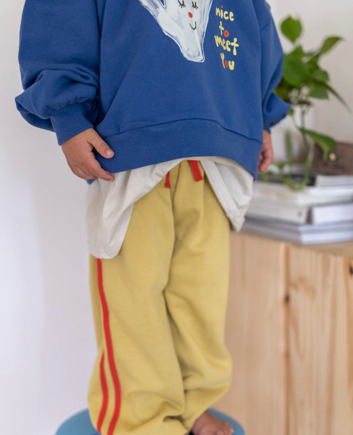 pigeon said please - crosswalk trackies