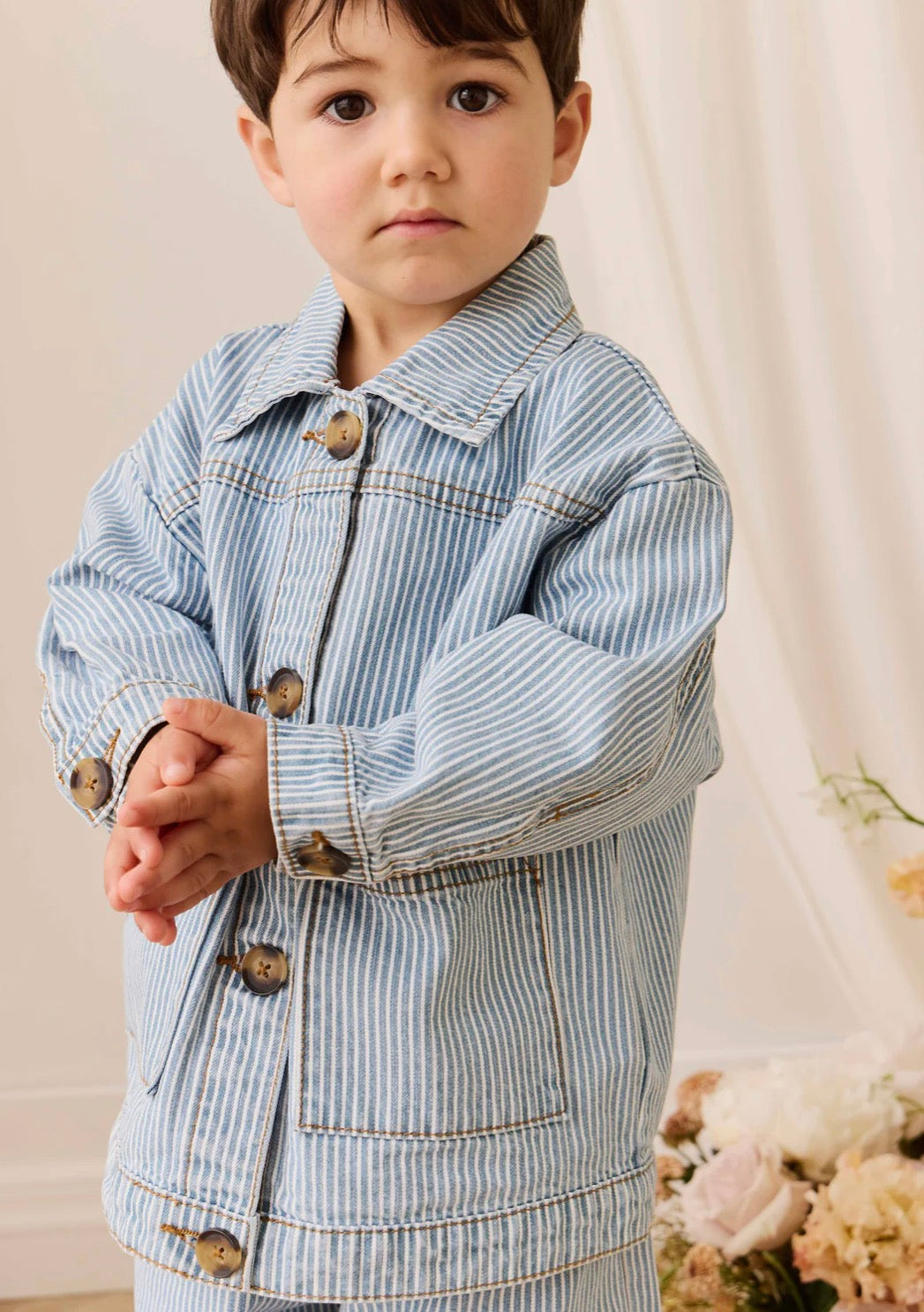 Jamie Kay - Axel Jacket - Holiday Striped