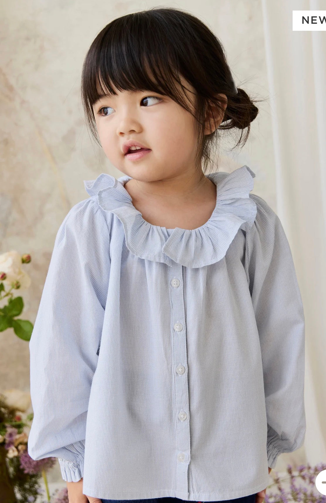 Jamie Kay - Organic Cotton Gaelle Top - Petite Check