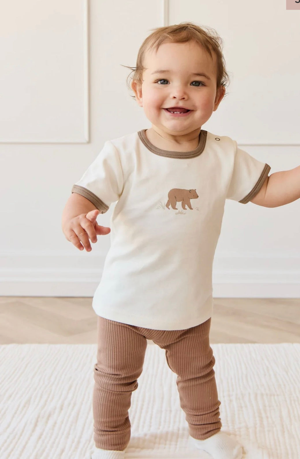 Jamie Kay - Pima Cotton Erik Tee - Buddy Bear Cloud