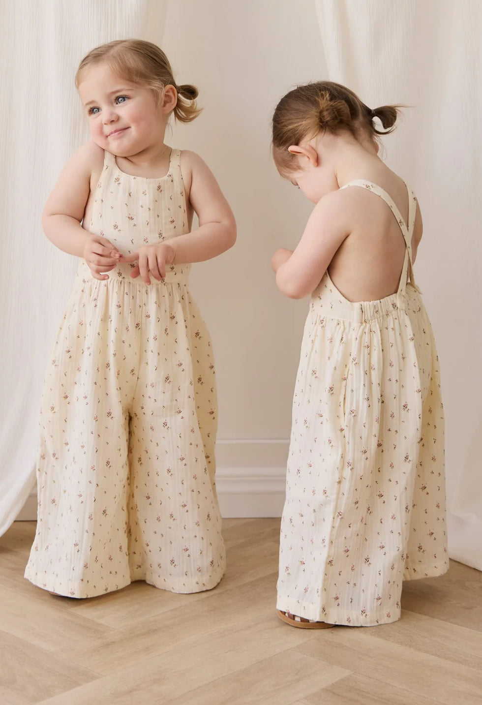 Jamie Kay - Organic Cotton Muslin Lana Jumpsuit - Dina Antique