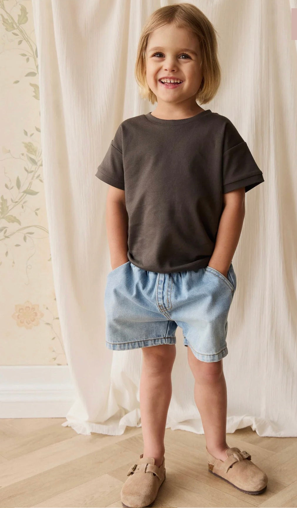 Jamie Kay - Reid Denim Short - Antique Blue