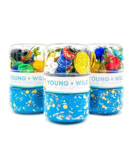 Young + Wild & Friedman - Grab & Go Dough Jar - Pirate
