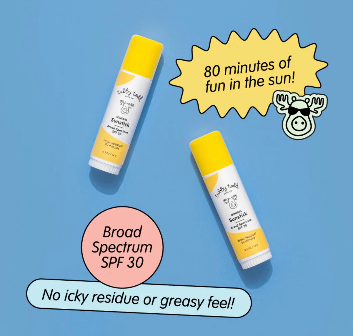 Tubby Todd Bath Co. - Mineral Sunstick SPF 30