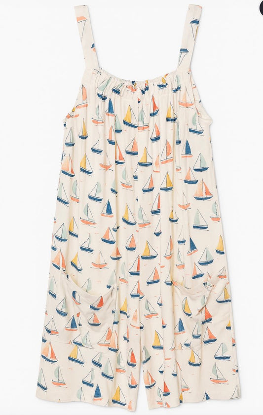 Vignette - Tallulah Romper - Boats