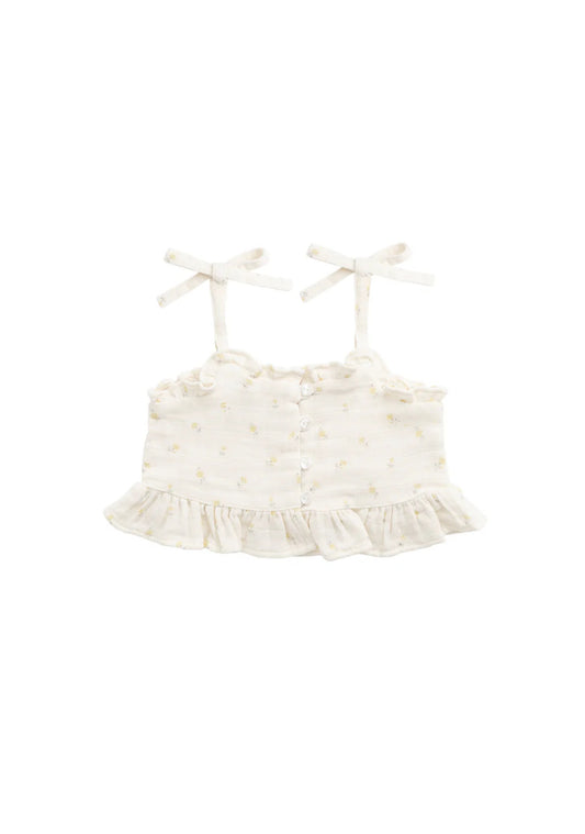 Jamie Kay - Organic Cotton Muslin Mirabel Top - Vintage Ditsy