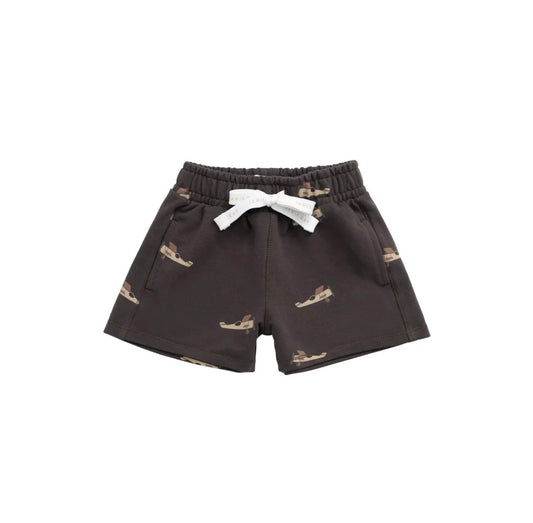 Jamie Kay - Organic Cotton Jalen Short - Pilot Planes Bistre