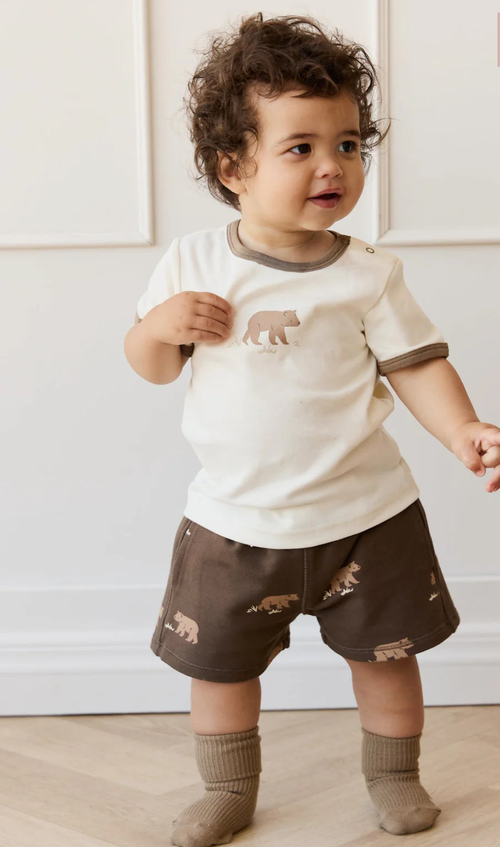 Jamie Kay - Organic Cotton Jalen Short - Bear Buddies Canteen