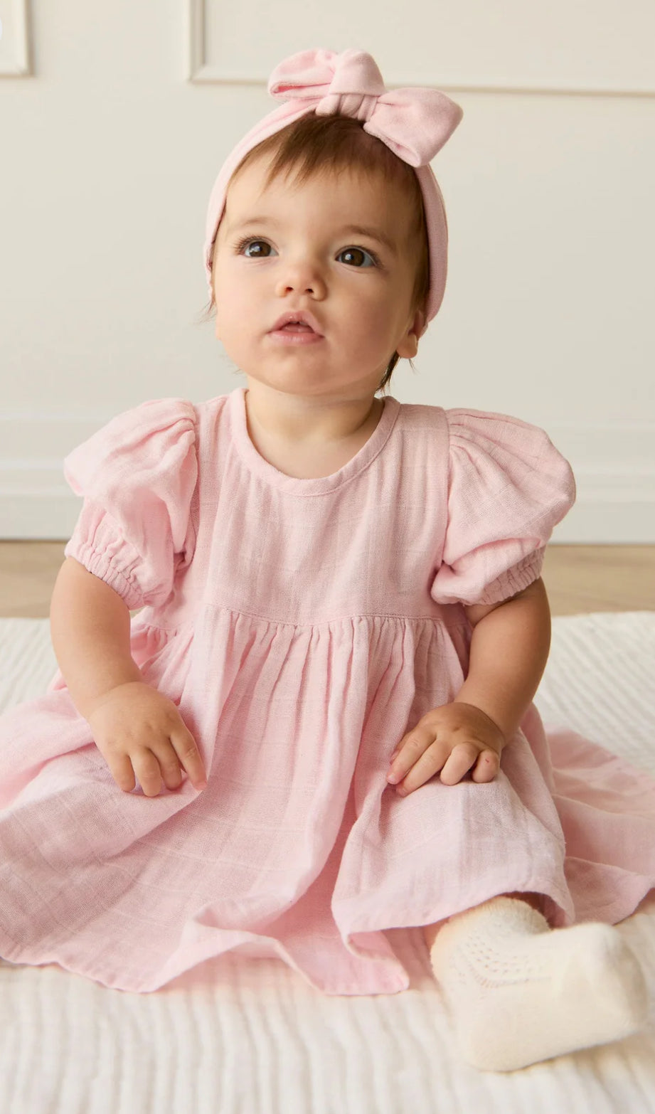 Jamie Kay - Organic Cotton Muslin Elodie - Poppy