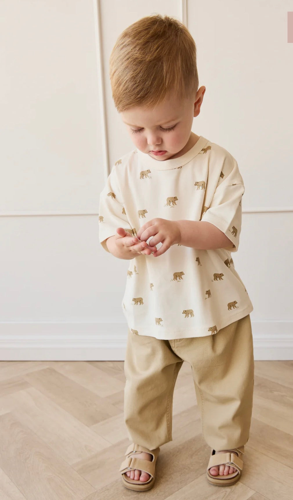 Jamie Kay - Pima Cotton Wesley Tee - Cub Walked Samoyed