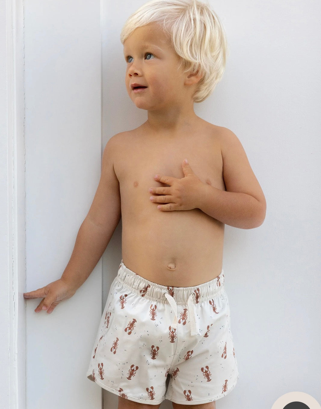 Rylee + Cru - Swim Trunk Lobster