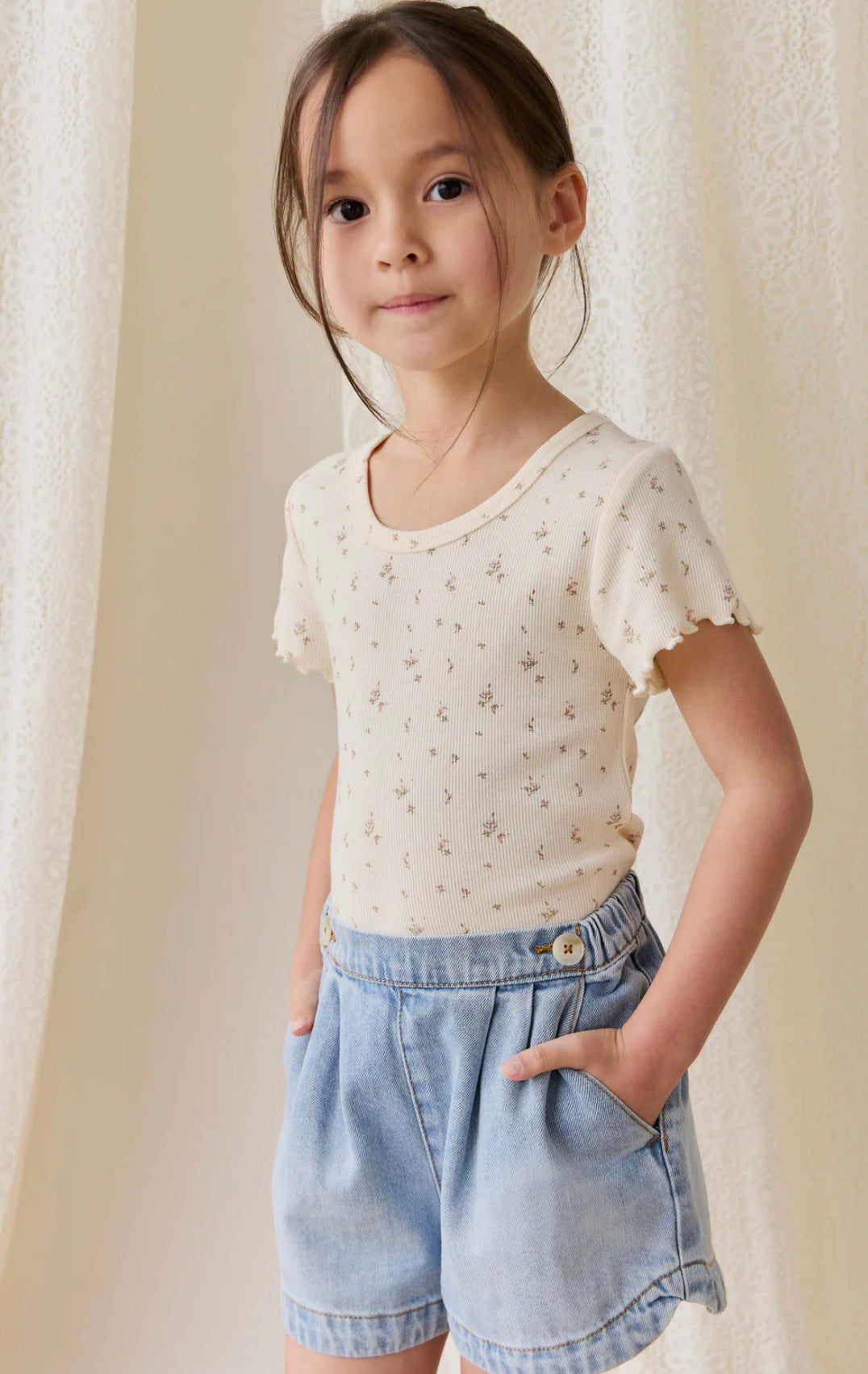 Jamie Kay - Jardine Short - Antique Denim