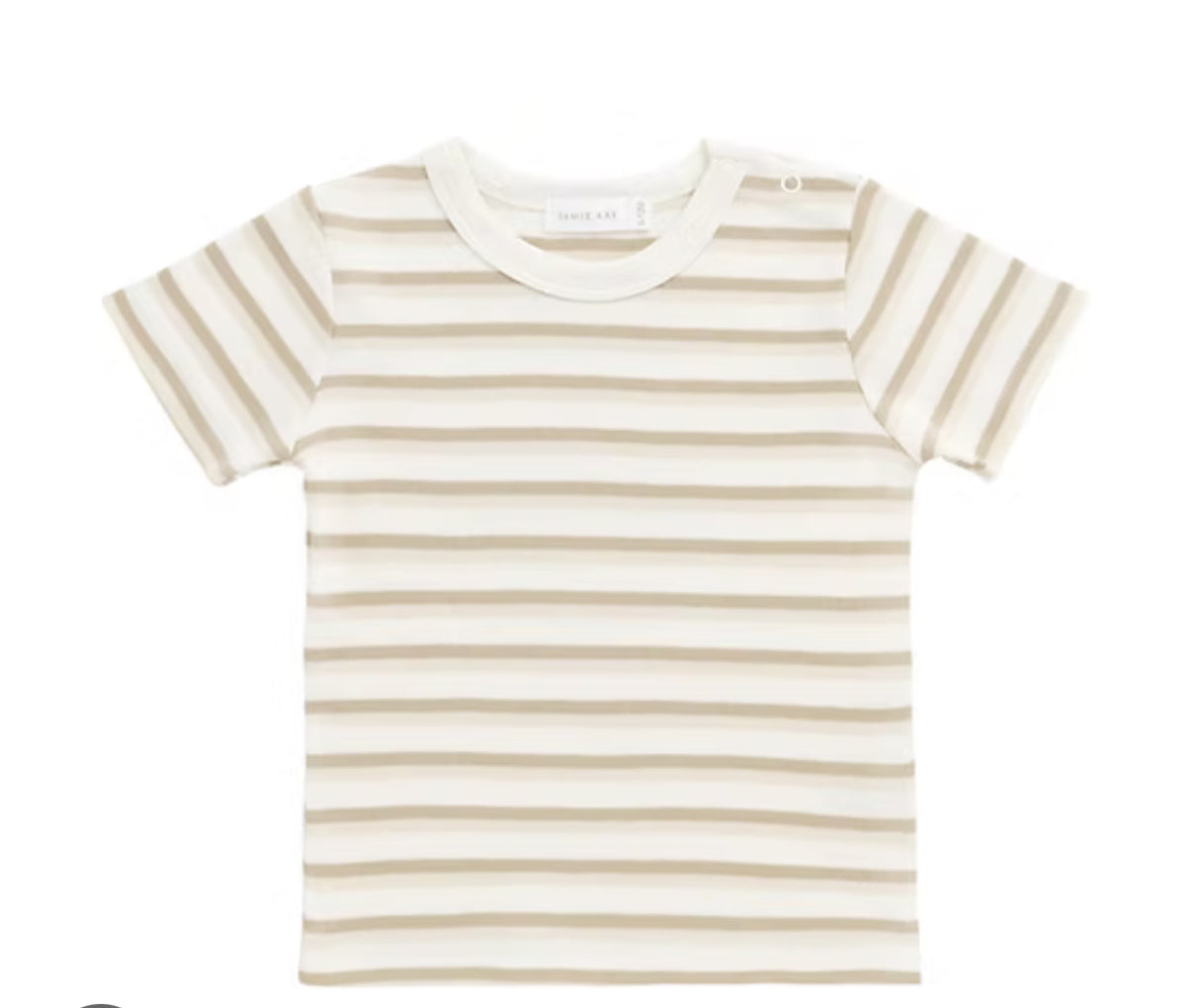 Jamie Kay - Pima Cotton Willem Tee - Sundrenched Stripe