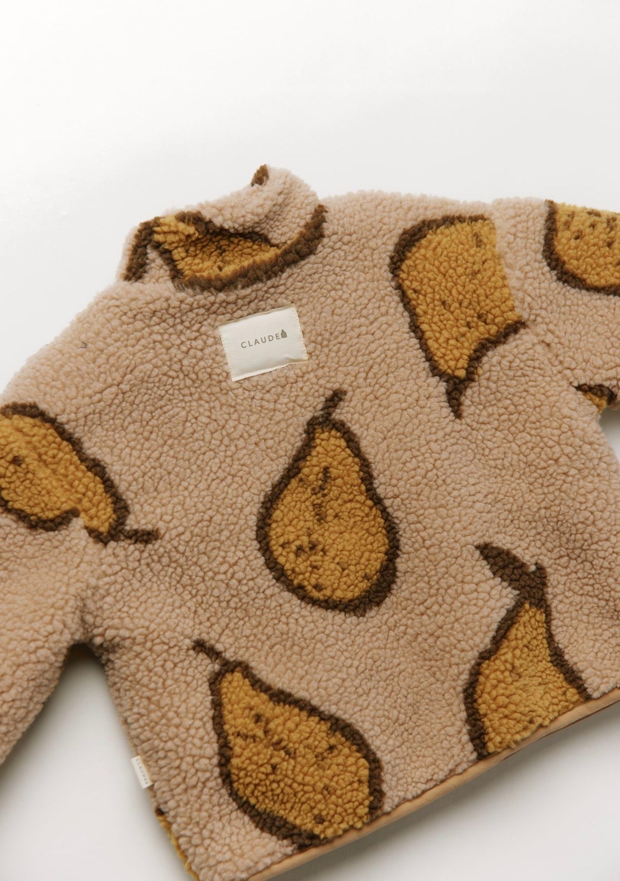 Claude & Co - Drew Almond Pear Borg Jacket