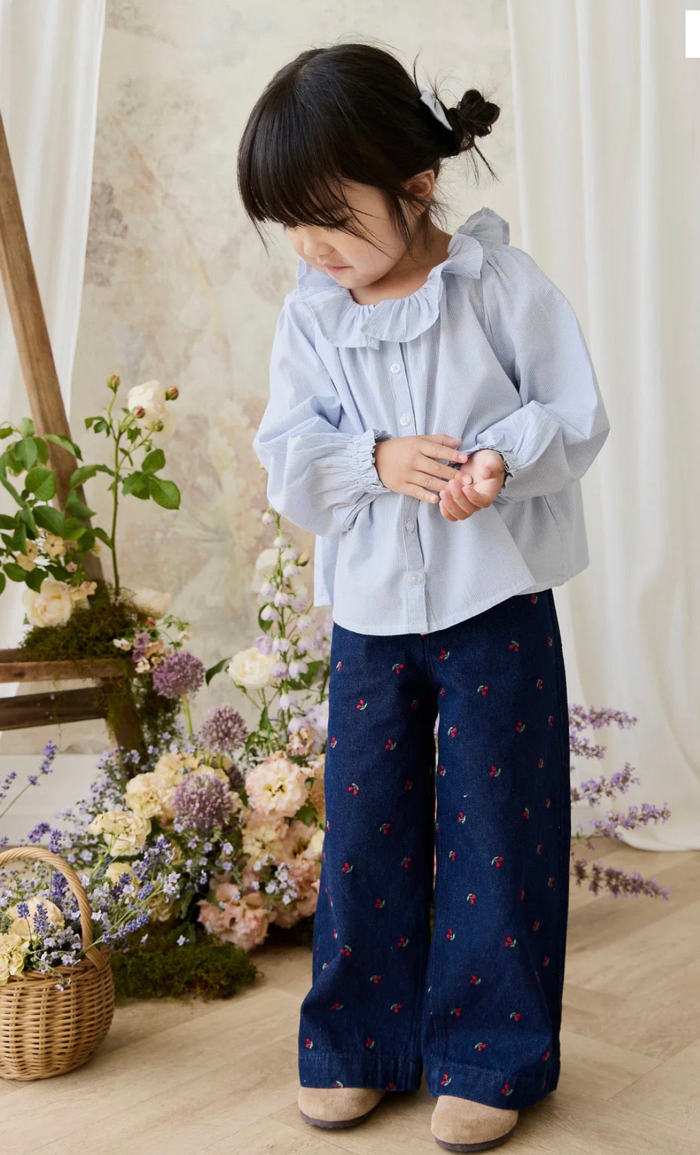 Jamie Kay - Organic Cotton Gaelle Top - Petite Check