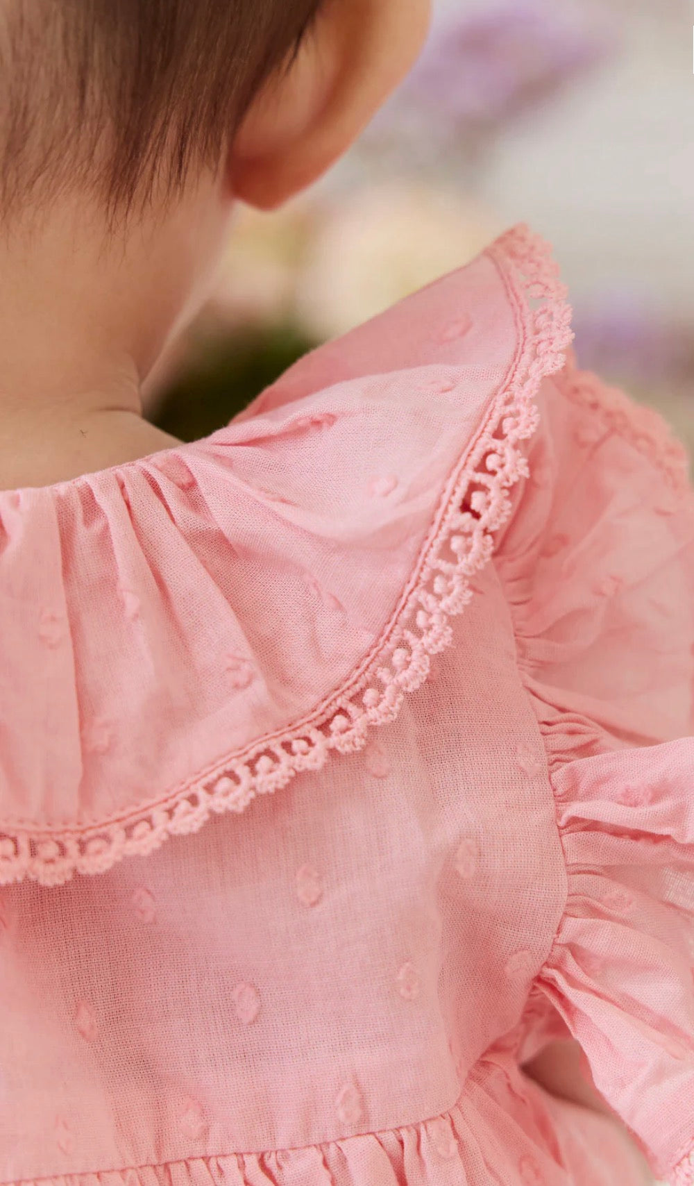 Jamie Kay - Organic Cotton Frannie Playsuit - Swiss Dot