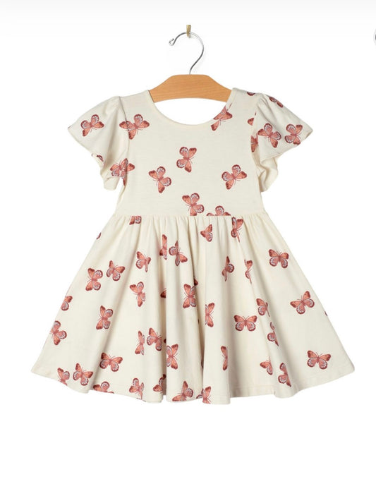 City Mouse Studio - Twirl Dress - Butterflies