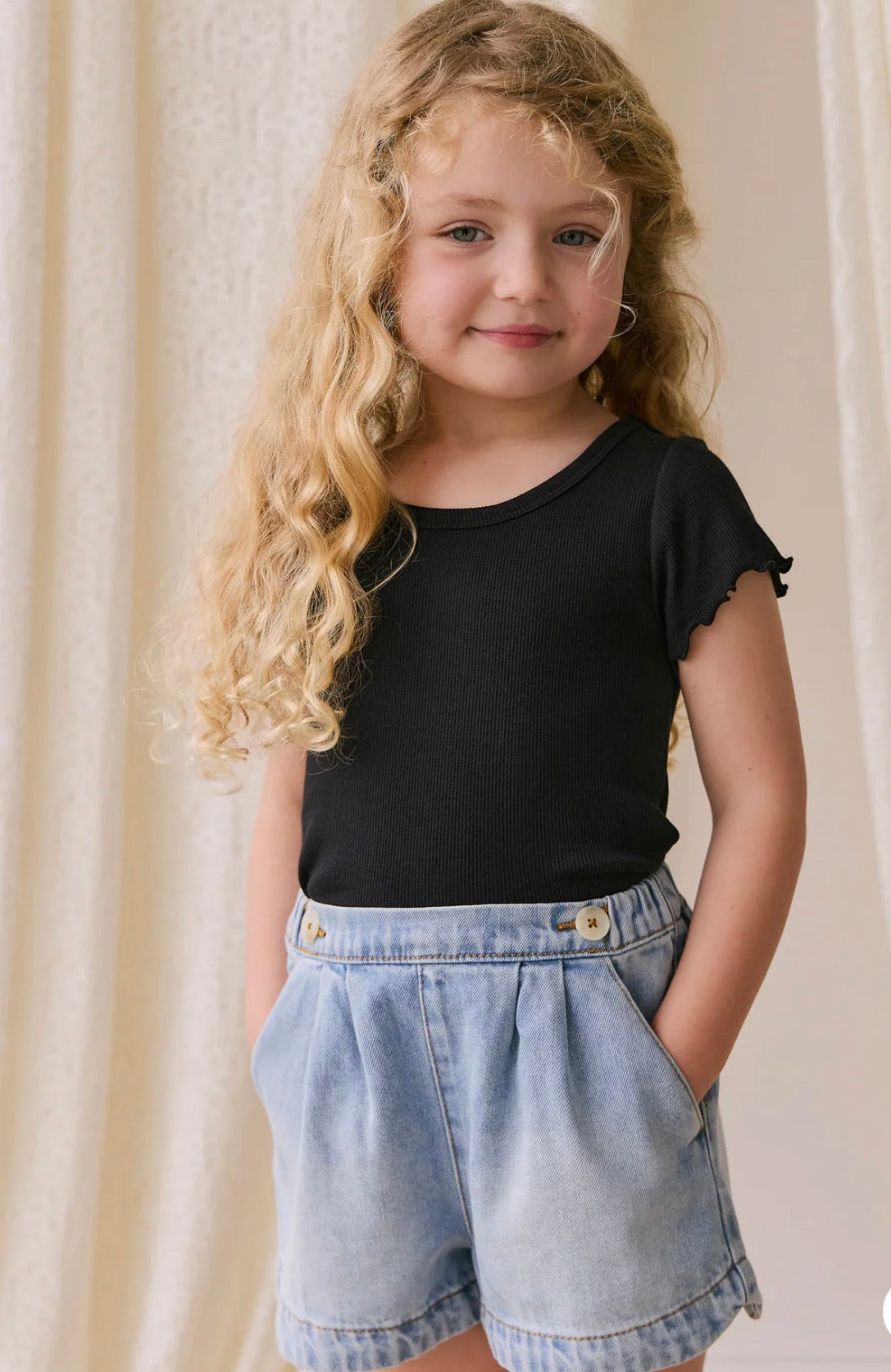 Jamie Kay - Jardine Short - Antique Denim