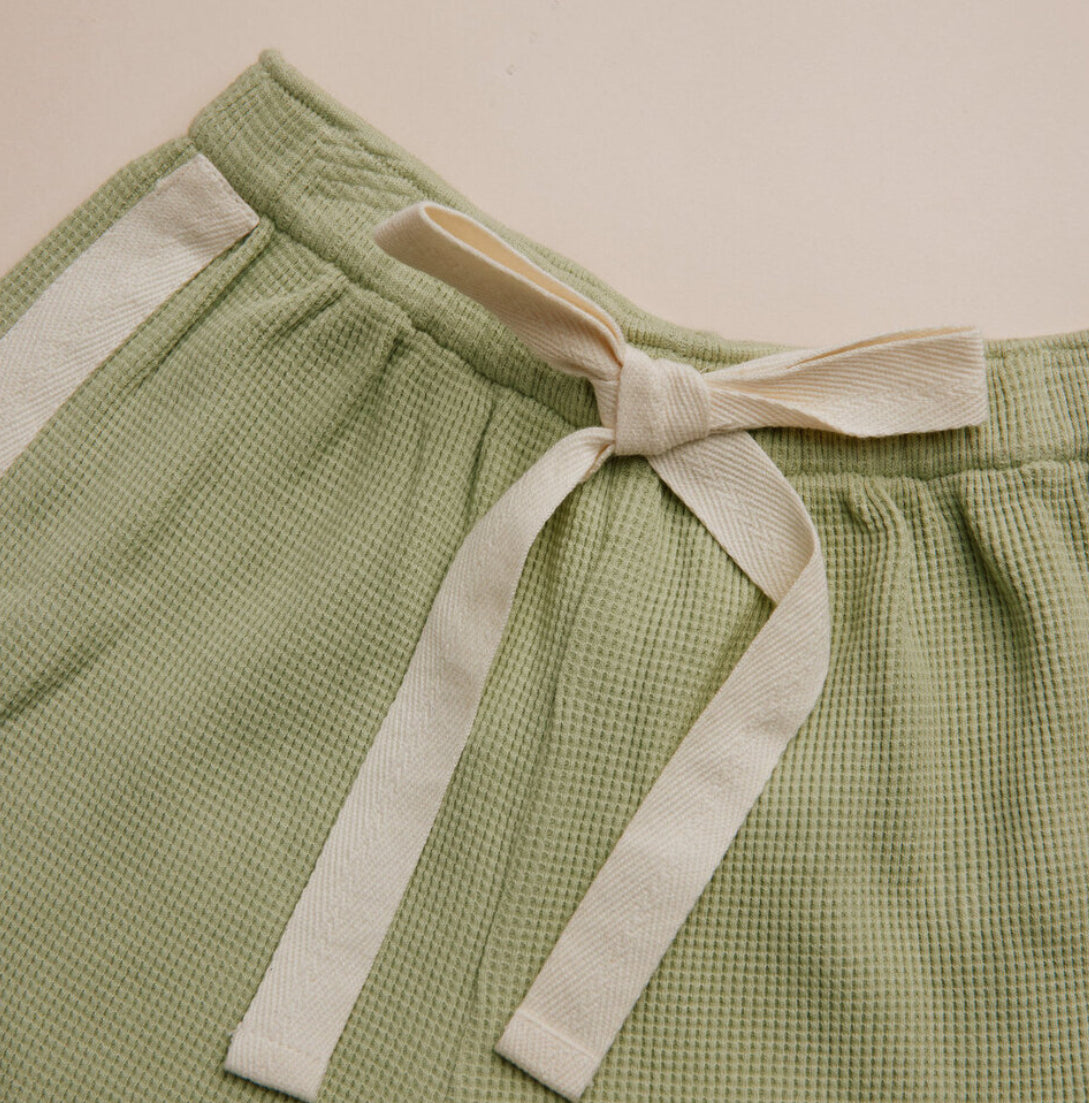 Claude & Co - Harper Pistachio Waffle Short