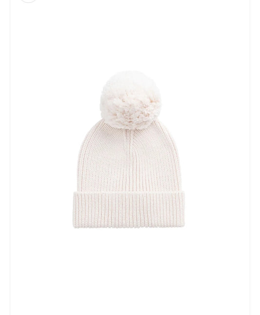 Jamie Kay - Simple Rib Beanie - Cosy Mauve