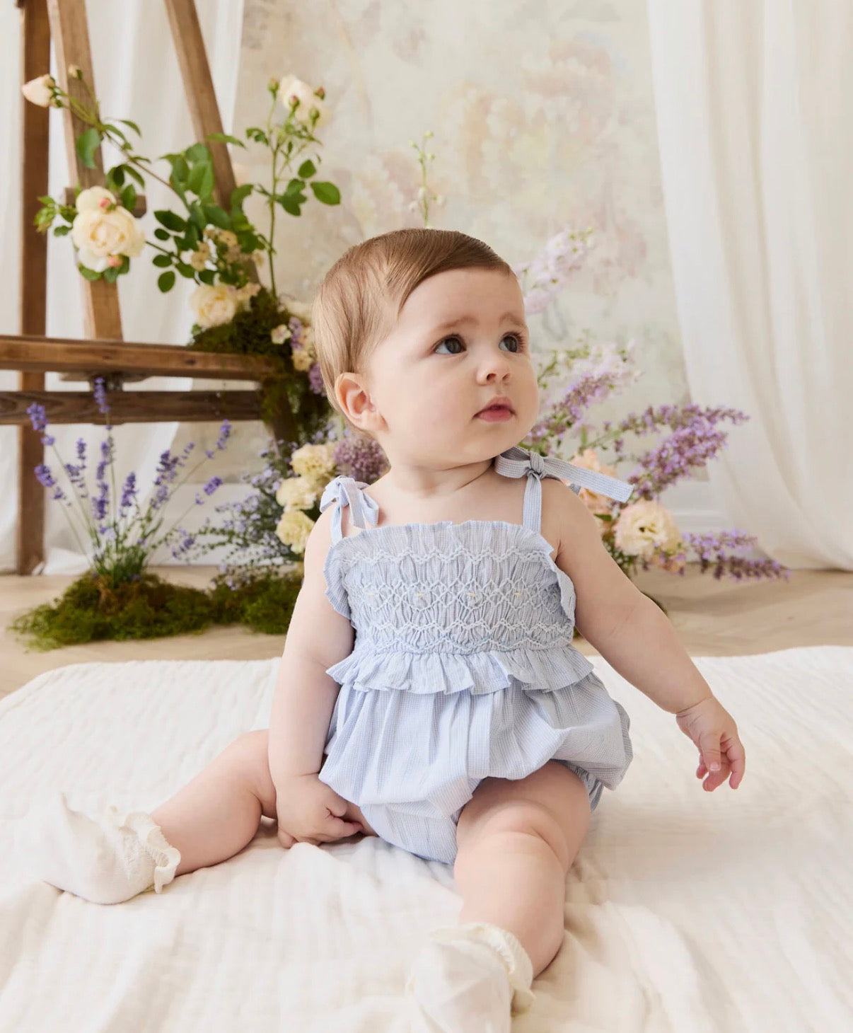 Jamie Kay - Organic Cotton Desiree Playsuit - Petite Check