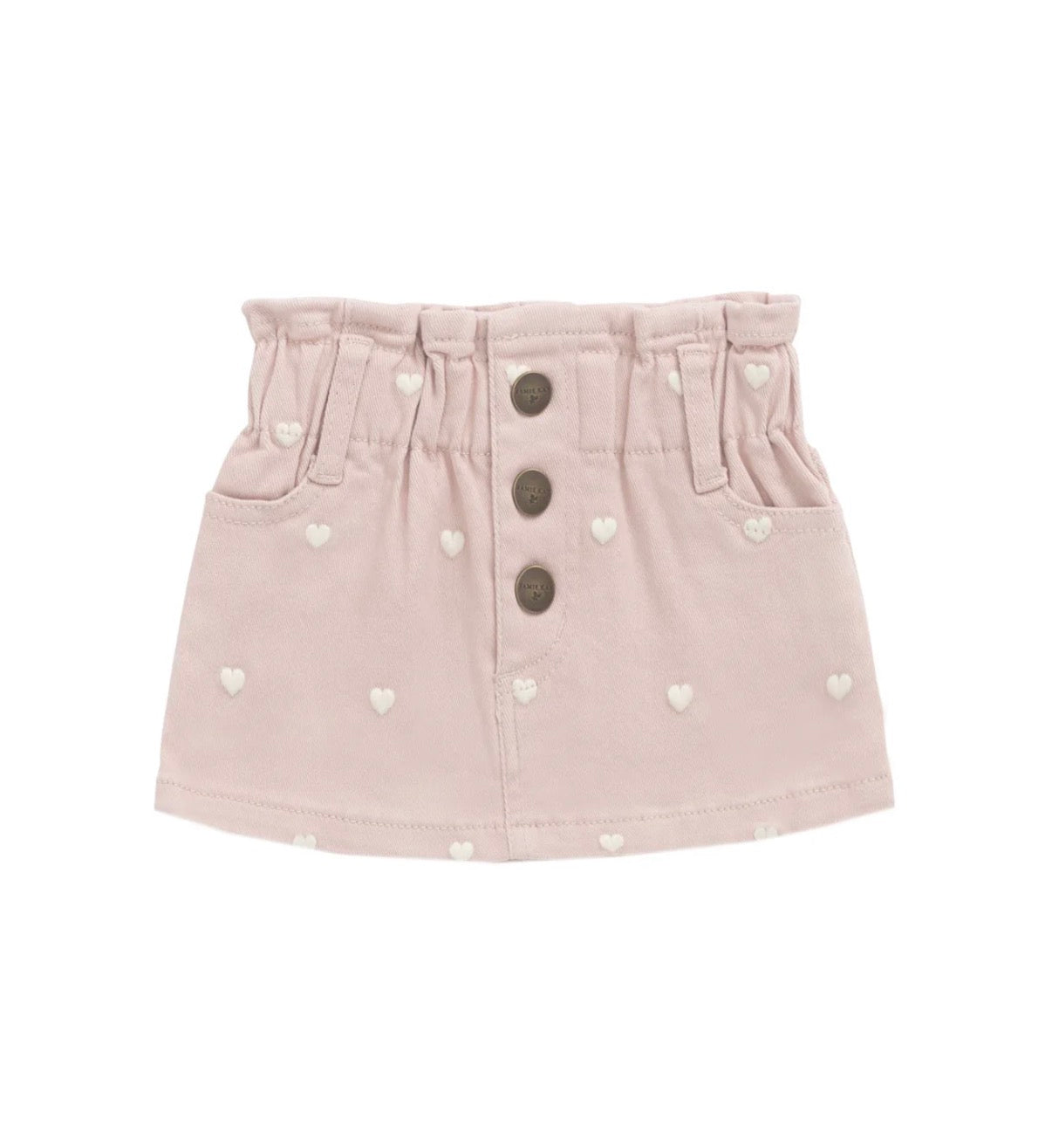 Jamie Kay - Briella Skirt - Petite Heart Peach