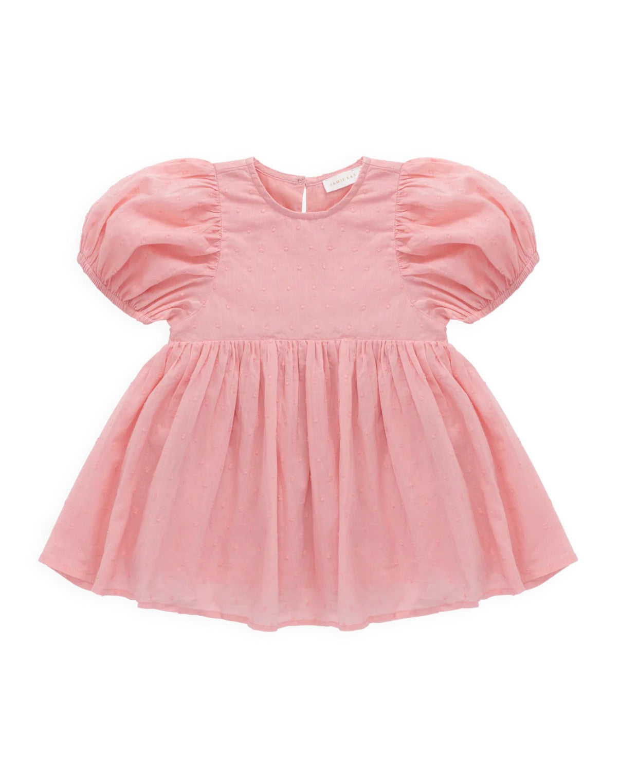 Jamie Kay - Organic Cotton Frannie Dress - Swiss Pink