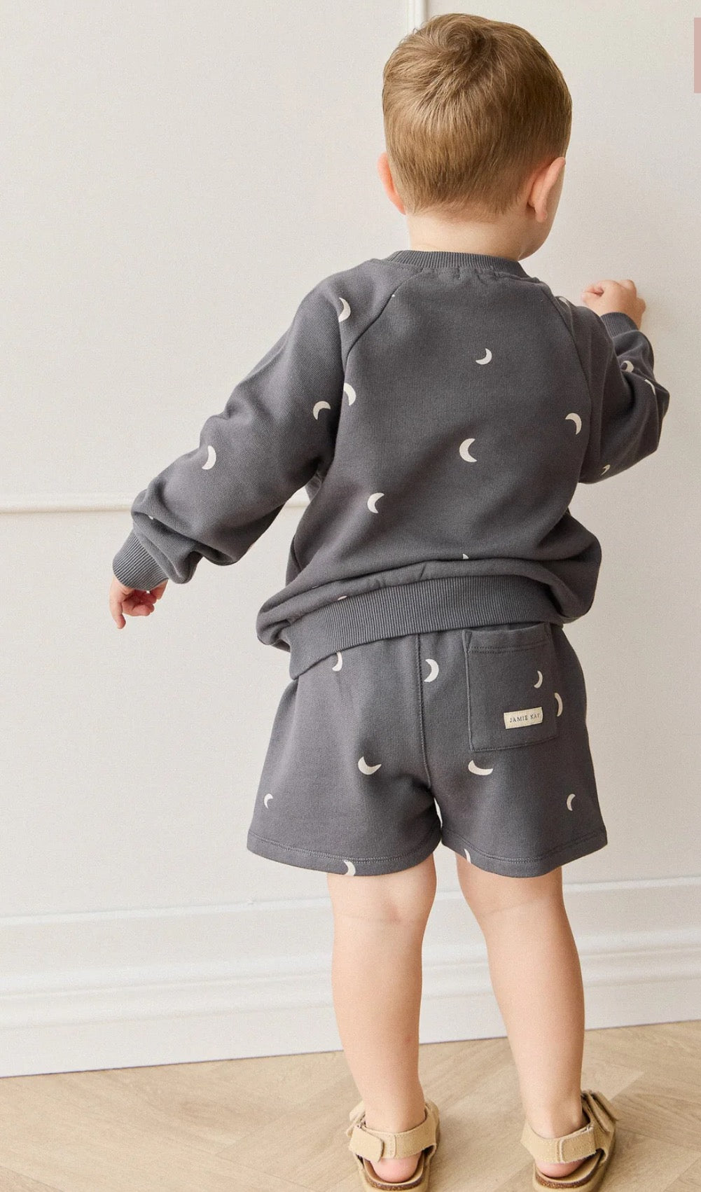 Jamie Kay - Organic Cotton Jalen Short - Crescent Moon Icelandic