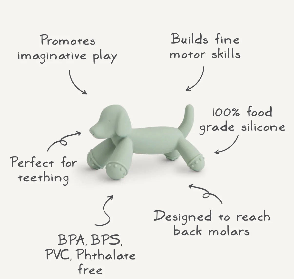 Mushie - Figurine Teether