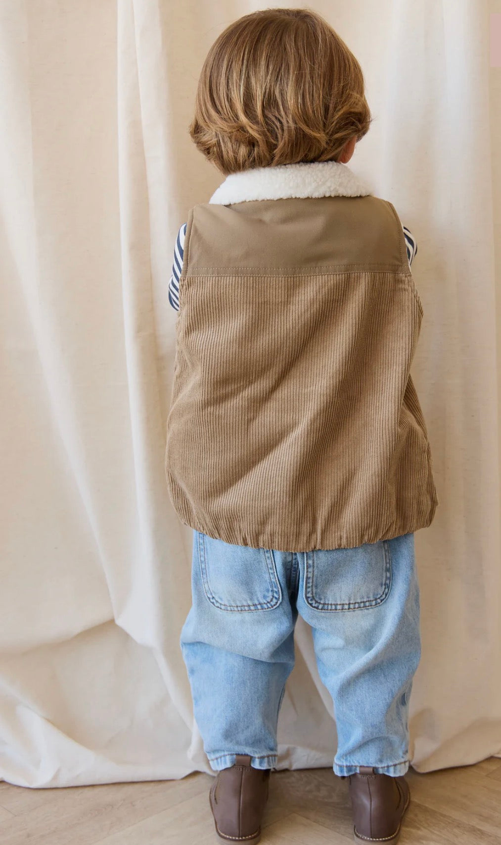 Jamie Kay - Spencer Vest - Brioche/Pecan