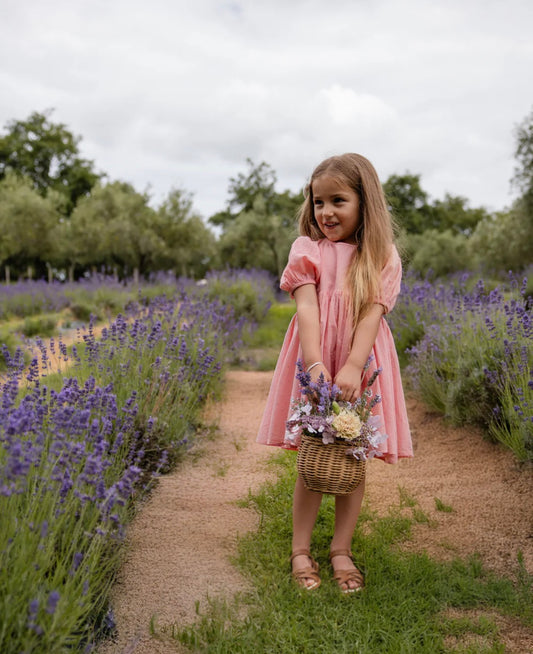 Jamie Kay - Organic Cotton Frannie Dress - Swiss Pink