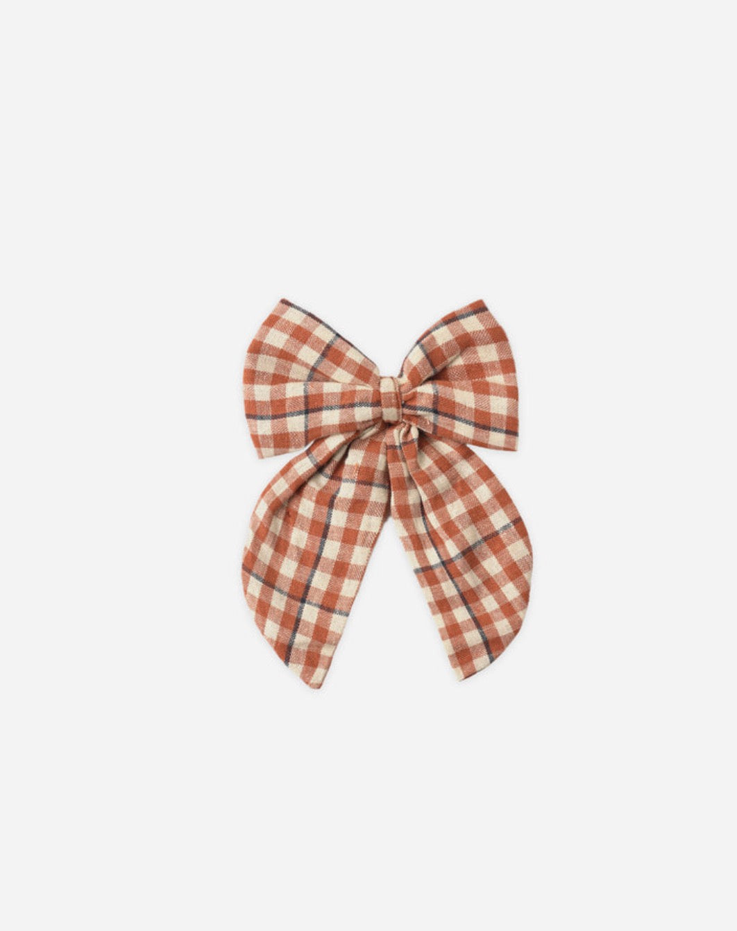 Rylee + Cru - Oversized Bow - Poppy Gingham